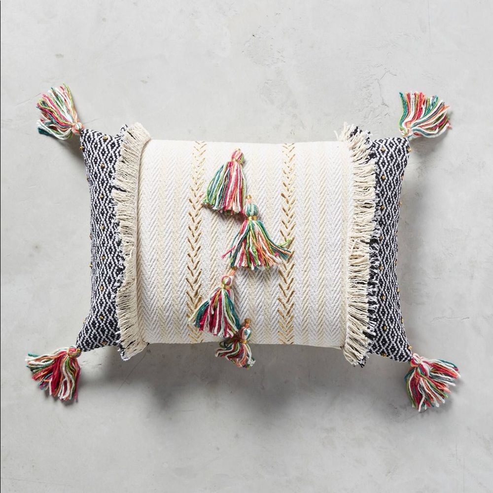 Anthropologie pillow 14” x 20”